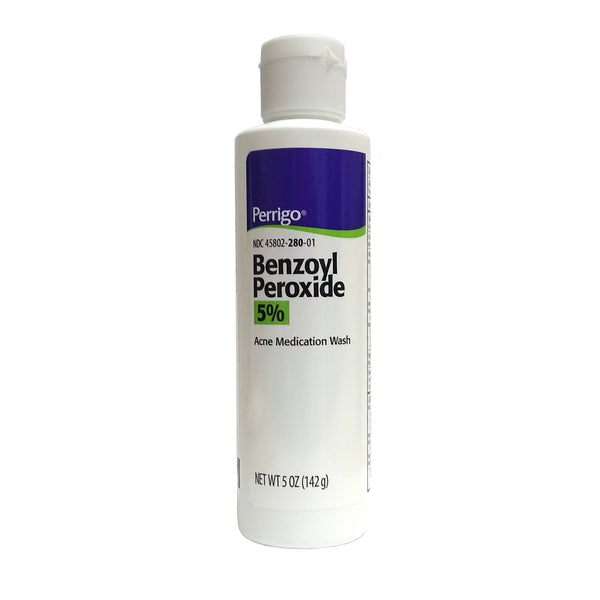 Perrigo Benzoyl Peroxide 5% Acne Wash, 5 Oz, 1 Each, By Perrigo