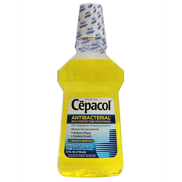 Cepacol Antibacterial Multi-Protection Mouthwash 24 Fl Oz, One Bottle, By Reckitt Benckiser