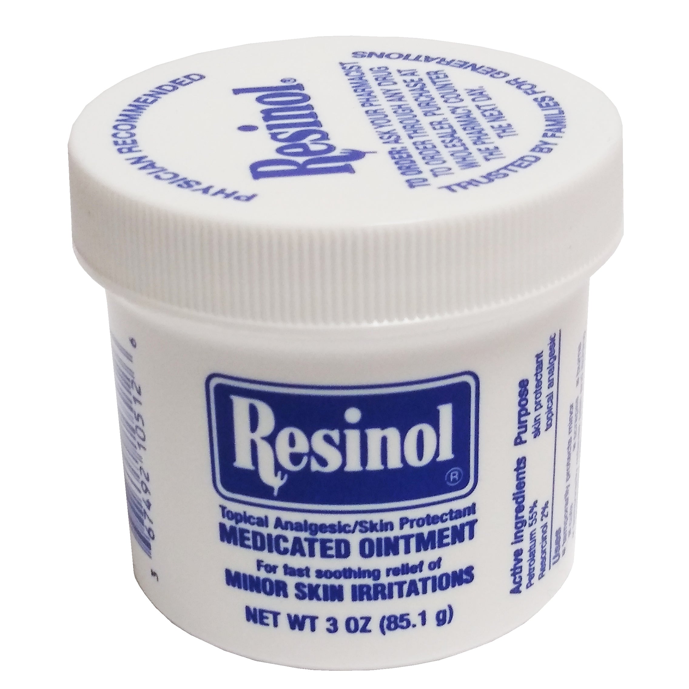 Resinol Medicated Ointment For Itch Relief And Protection Of Skin