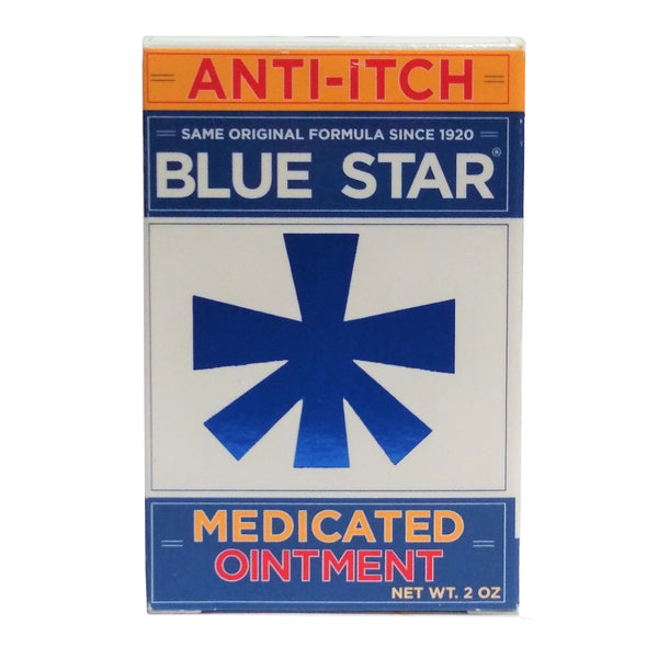 Blue Star Anti-Itch Medicated Ointment, 2 Oz. 1 Jar Each, By GHC Group LLC