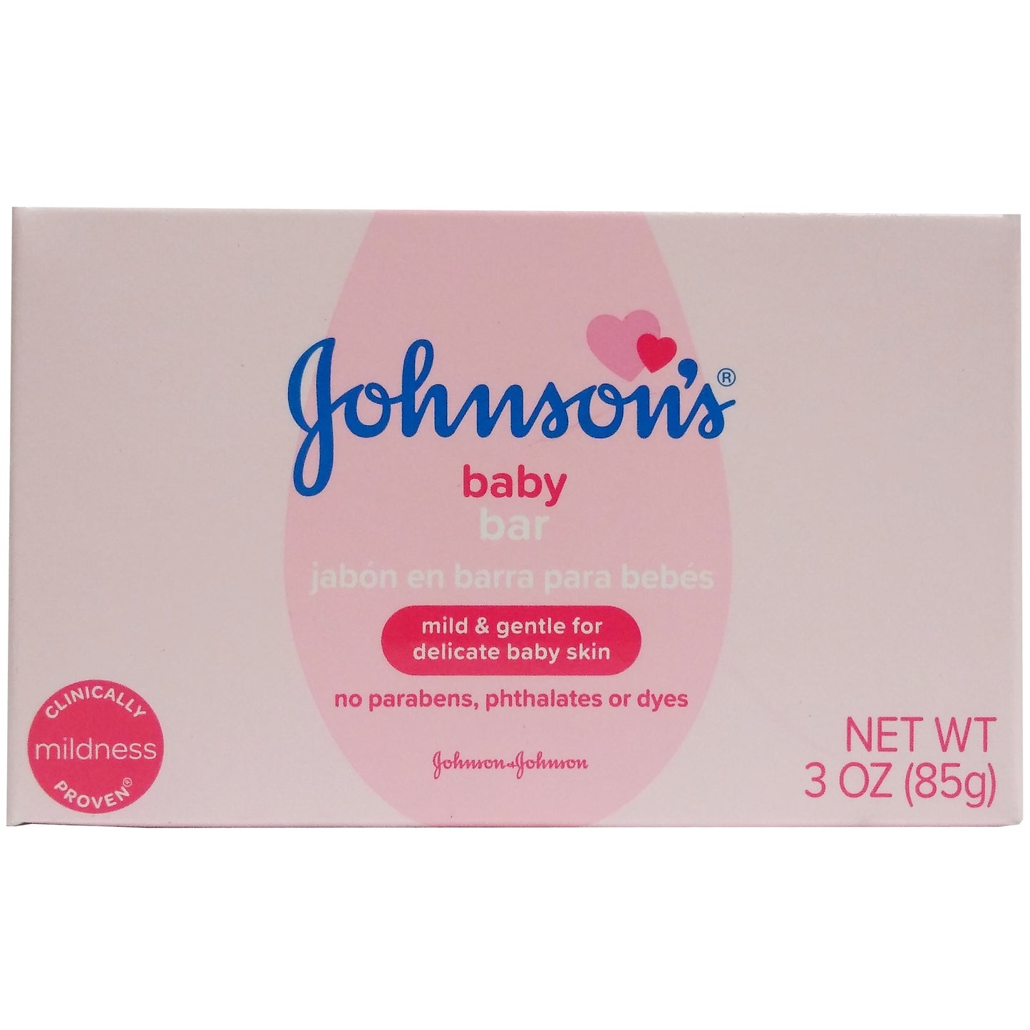 Johnson's Baby Bar Mild & Gentle 3 Oz, 1 Each, By Johnson & Johnson