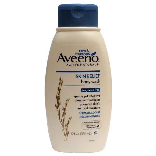 Aveeno Skin Relief Body Wash, 12 Fl. Oz., 1 Bottle Each, By J&J Consumer Inc