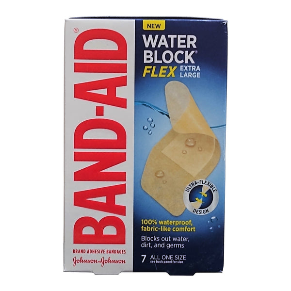 Band-Aid Water Block Flex, 7 Pack, 1 Each, By Johnson & Johnson