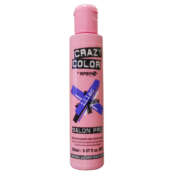 Crazy Color Salon Pro, Lilac No. 55, 5.07 fl. oz., 1 Bottle Each, By Renbow Haircare Ltd.