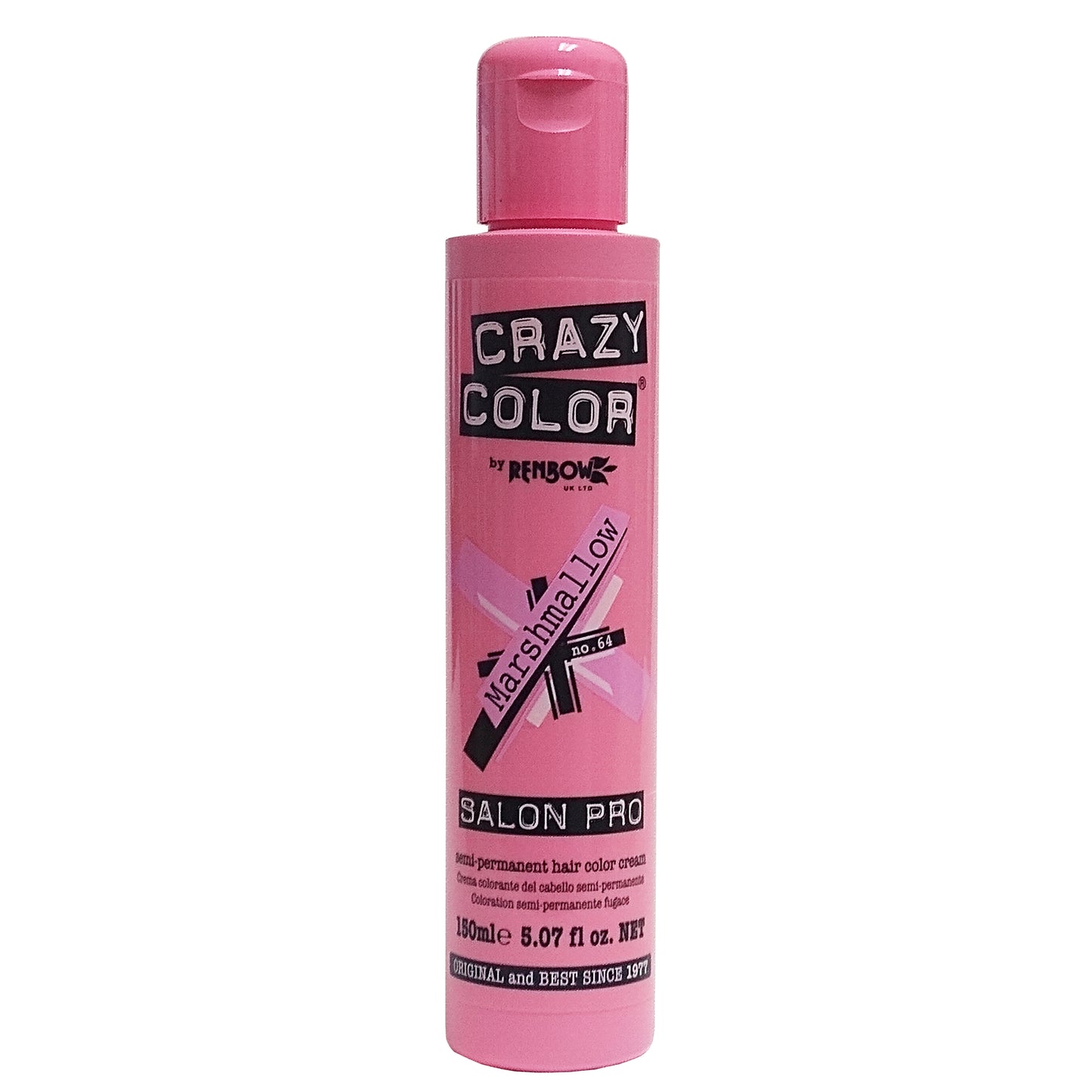 Crazy Color Salon Pro, Marshmallow No. 64, 5.07 fl. oz., 1 Bottle Each, By Renbow Haircare Ltd.