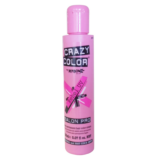 Crazy Color Salon Pro, Rebel UV No. 78, 5.07 fl. oz., 1 Bottle Each, By Renbow Haircare Ltd.