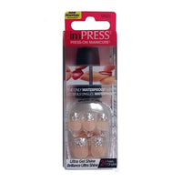 Impress Press On Manicure Set, One Shine Day, 1 Package By Kiss Products