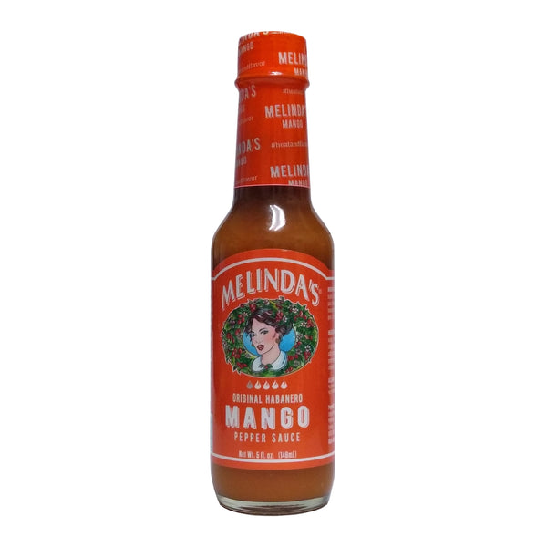 Melinda's Original Habanero Mango Pepper Sauce, 5 Fl Oz, 1 Bottle Each, By Melinda's Foods, LLC