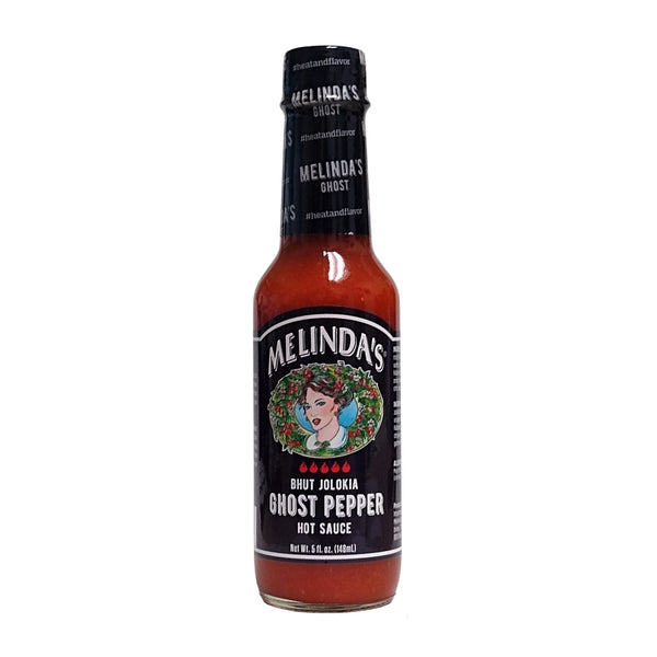 Melinda's Bhut Jolokia Ghost Pepper Hot Sauce, 5 Fl Oz, 1 Bottle Each, By Melinda's Foods, LLC