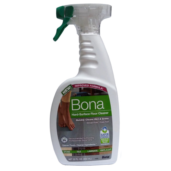 Bona Hard-Surface Floor Cleaner, 22 oz, 1 Spray Bottle Each, By Bona US