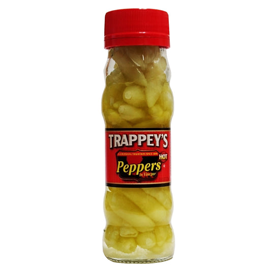 Trappey's Hot Peppers In Vinegar 4.5 Fl. Oz, 1 Each, By B&G Foods