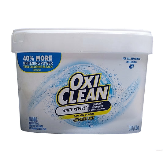 Oxiclean White Revive, 3 LB, 1 Each, By Church & Dwight Co., Inc.