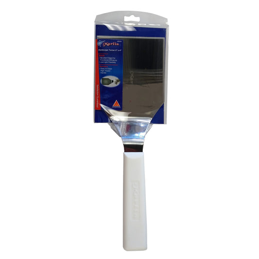 Marlin Pro Hamburger Turner 3" x 4" #75710, 1 Each, By Marlin Works Inc