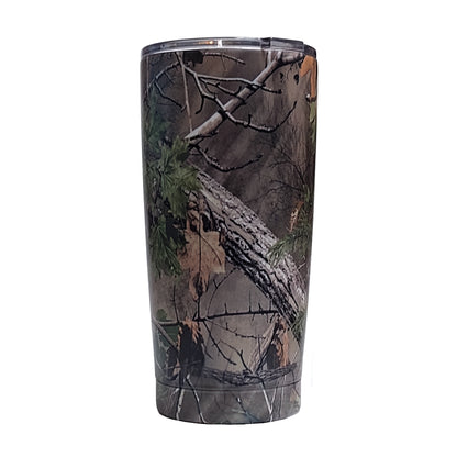 Stainless Steel Camo Tumbler 20oz., 1 Each, By Service Tool Company