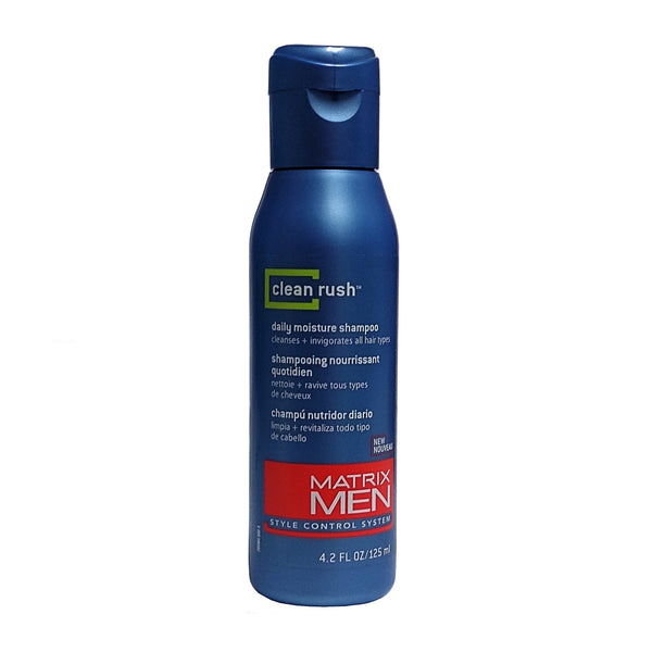 Clean Rush Matrix Men Shampoo, 4.2 FL OZ, 1 Each, By Matrix LLC.