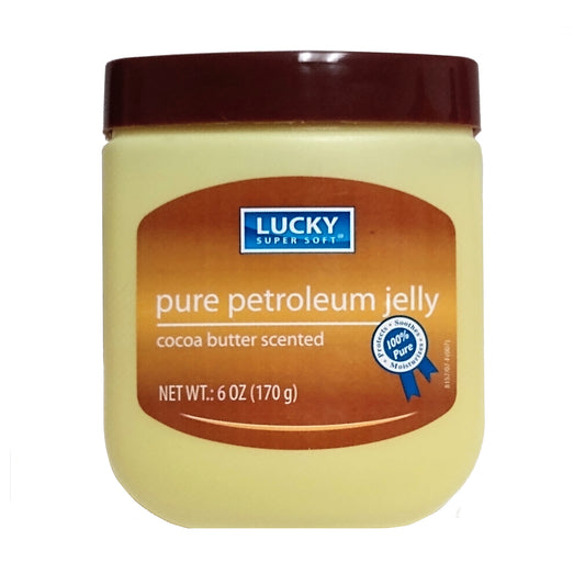 Lucky Super Soft Pure Petroleum Jelly 6 oz., 1 Jar Each, By Delta Brands