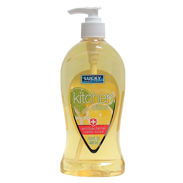 Kitchen Citrus Anti-Bacterial Hand Soap 13.5oz, One Bottle, By Delta Brands