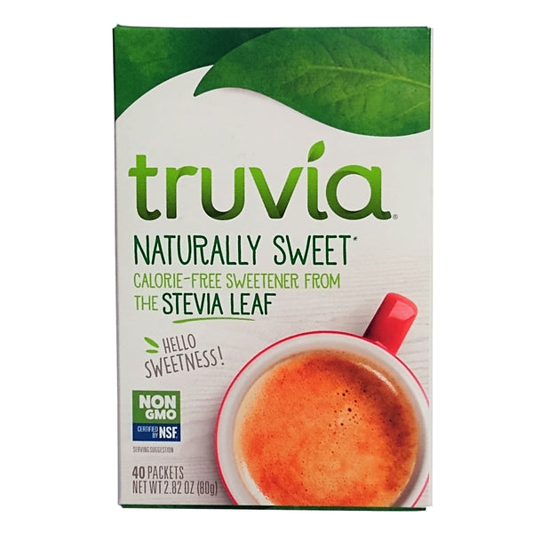 Truvia Naturally Sweet 40 packets, By Truvia