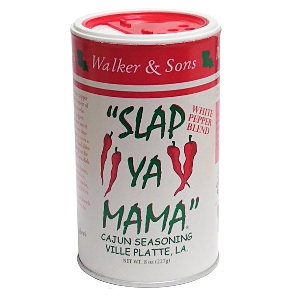 "Slap Ya Mama" White Pepper Blend 8 Oz., By Walker & Sons