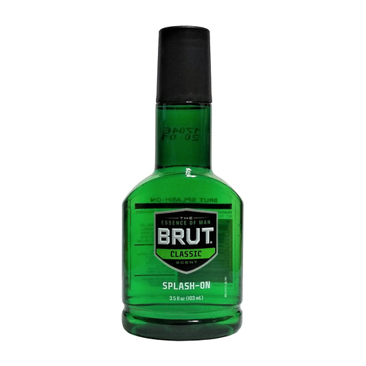 The Essence Of Man, BRUT® Classic Scent Splash-On Lotion, 3.5 Fl Oz., 1 Each, By Idelle Labs, Ltd.