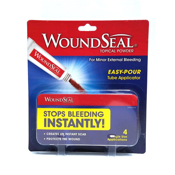 WoundSeal Topical Powder, 0.2 Oz, 4 Count, 1 Pack Each, By Biolife LLC