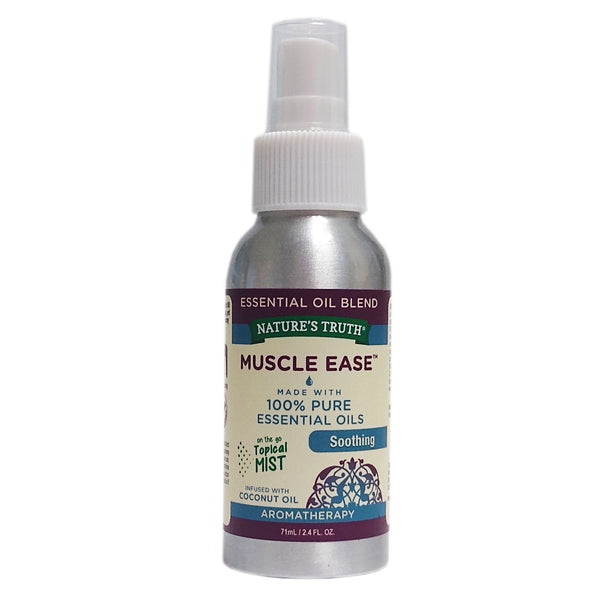 Nature's Truth Essential Oil Muscle Ease With Coconut Oil 2.4 Fl. Oz, 1 Each, By Piping Rock Health