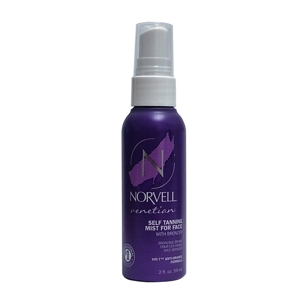 Norvell Venetian Sunless Self-Tanning Mist For Face with Bronzer, 2 fl. oz., 1 Spray Each, By Sunless Inc.