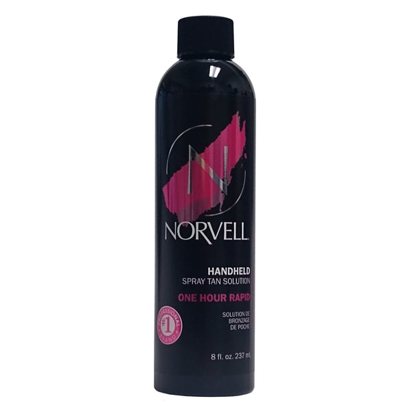 Norvell One Hour Rapid Handheld Spray Tan Solution 8 oz., 1 Bottle Each, By Sunless Inc.