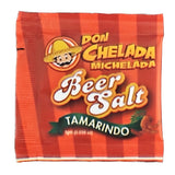 Don Chelada Beer Salt, Tamarindo, 1g, 1 Box of 200 Packets, By Don Chelada