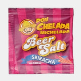 Don Chelada Beer Salt, Sriracha, 1g, 1 Box of 200 Packets, By Don Chelada