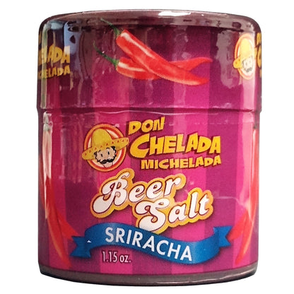 Don Chelada Beer Salt Sriracha, 1.15 oz., 1 Box Of 10, By Don Chelada