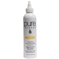 Pure Blends Hydrating Color Depositing Shampoo Lemon  8.5 oz., 1 Bottle Each, By American Culture Brands