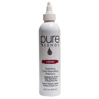 Pure Blends Hydrating Color Depositing Shampoo Cherry 8.5 oz., 1 Bottle Each, By American Culture Brands