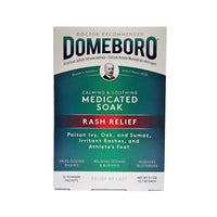 Domeboro Soothing Soak Rash Relief Powder Packets, 12 Ct., 1 Box Each, By Moberg Pharma North America LLC