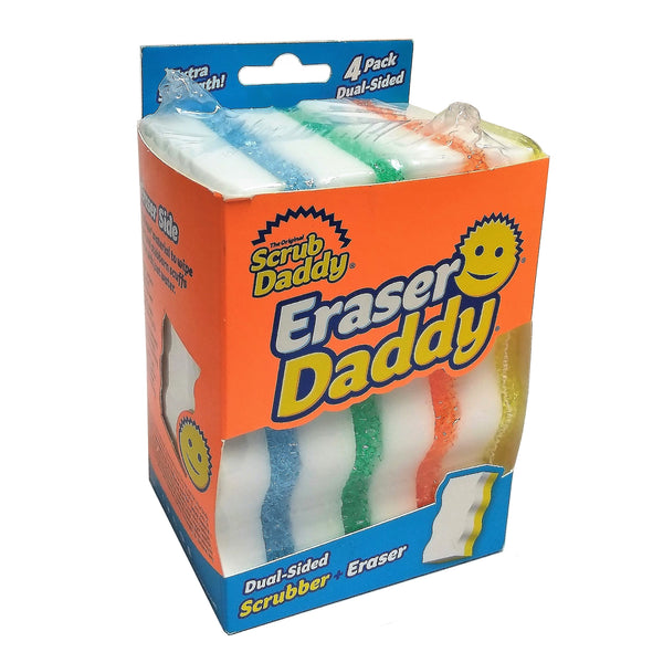 Scrub Daddy, Eraser Daddy Cleansing Pads 4 Count, 1 Box Each, By Scrub Daddy Inc.