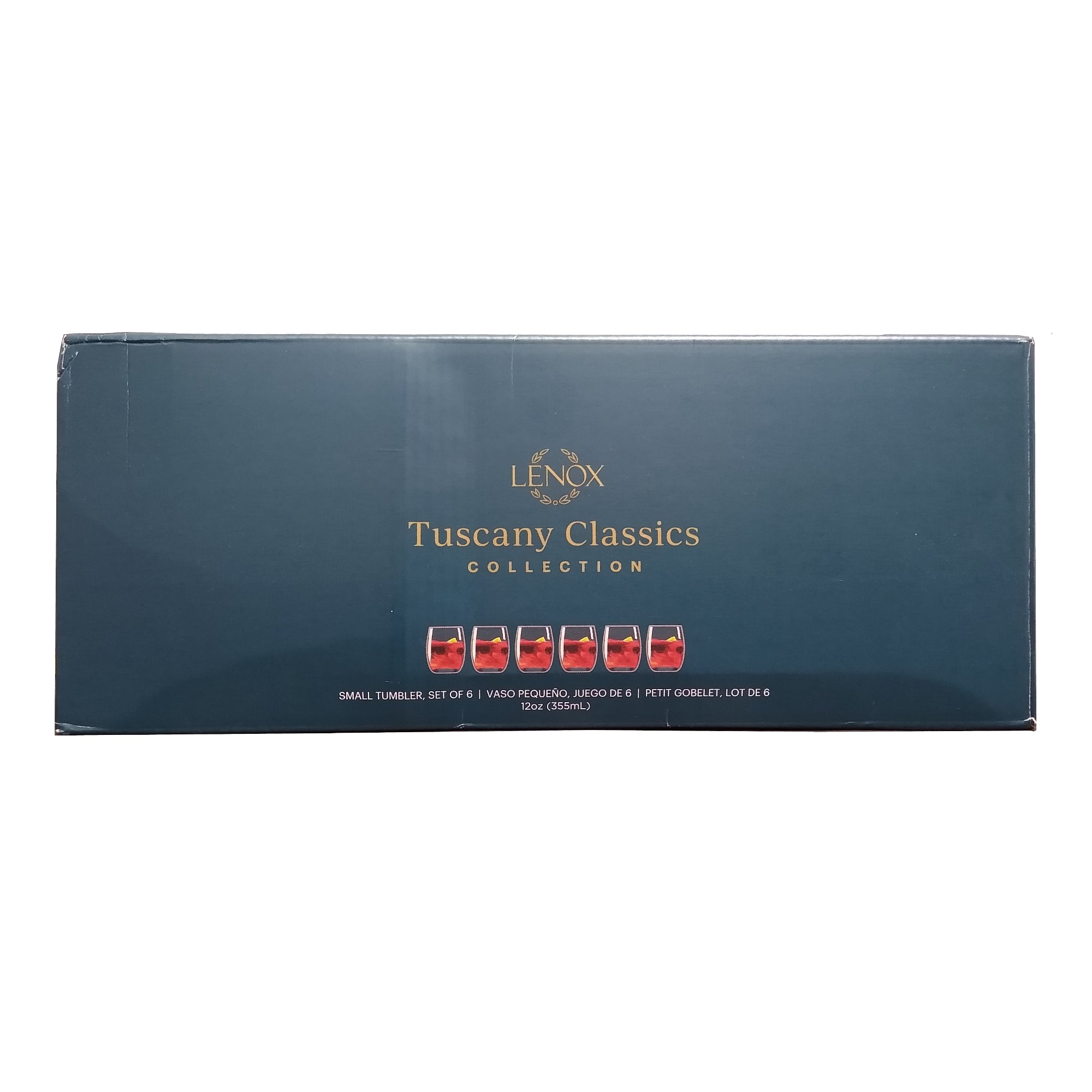 Tuscany Classics Large Tumbler Set of 6 by Lenox