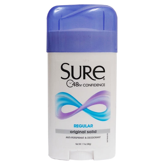 Sure Regular Original Solid Deodorant 1.7 Oz, 1 Each, By Idelle Labs