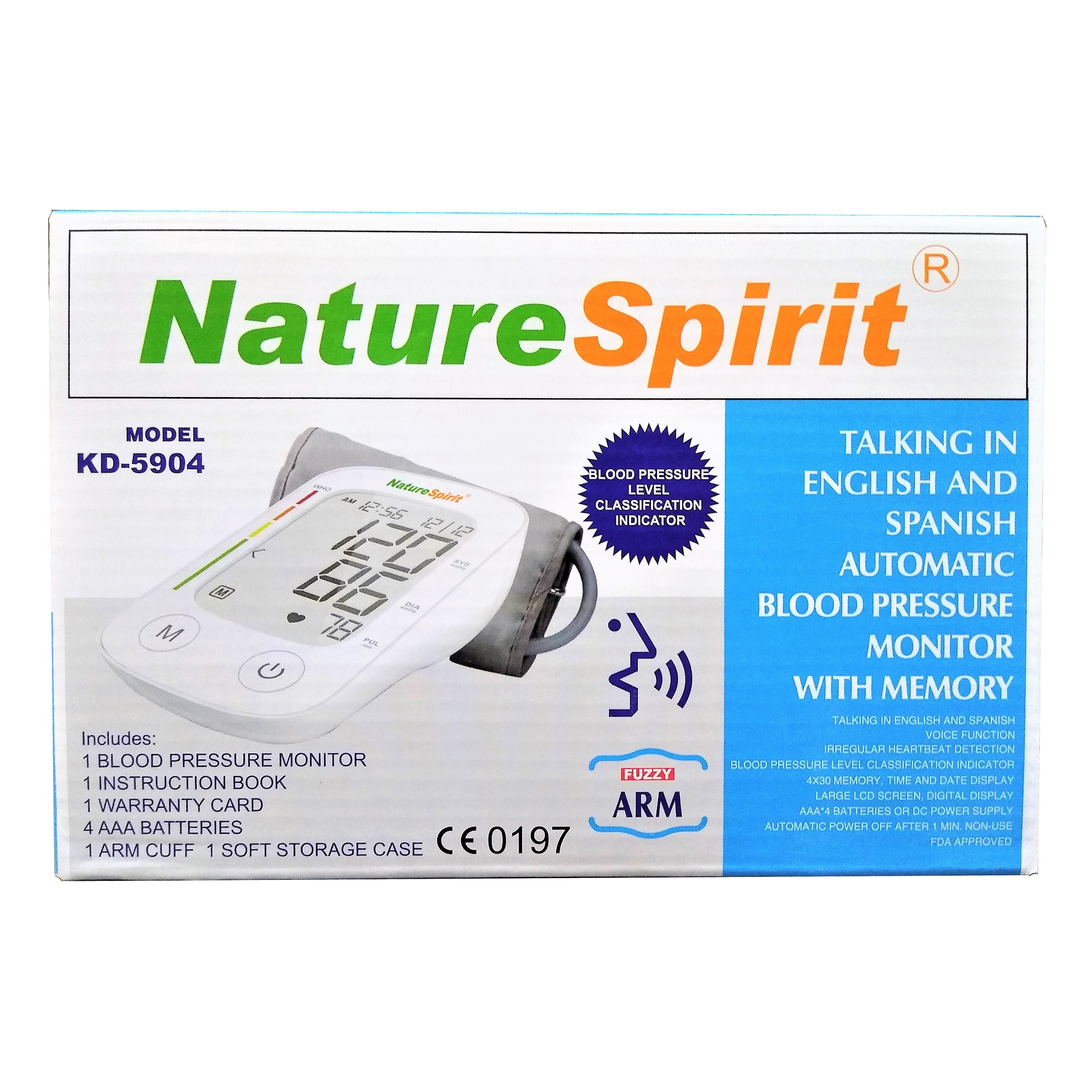 Nature Spirit Blood Pressure Monitor, 1 Each, By Simpro – CommonFinds
