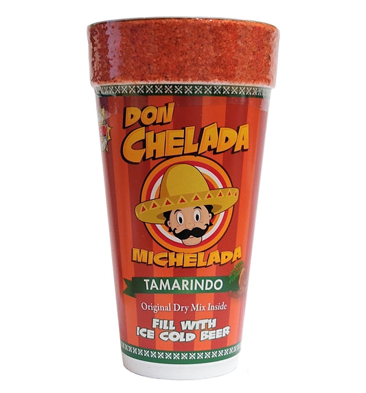 Don Chelada Michelada Tamarindo Cup, 1 Pack Of 24 Cups, By Don Chelada