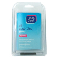 Clean & Clear Oil Absorbing Sheets, 50 Ct., 1 Pack Each, By Johnson & Johnson