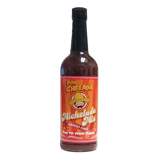 Don Chelada Mango Chili Michelada Mix 25 Fl. Oz, Case Of 12, By Don Chelada