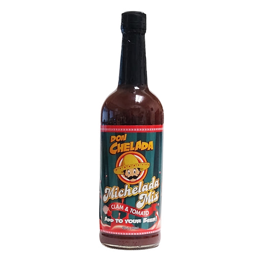 Don Chelada Clam & Tomato Michelada Mix 25 Fl. Oz, 1 Bottle Each, By Don Chelada