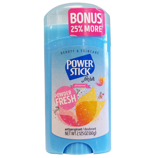 Power Stick For Her Powder Fresh Antiperspirant /Deodorant 2.125 oz.,1 Each, By A. P. Deuville, LLC