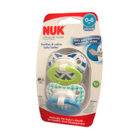 NUK® Orthodontic Pacifier 0-6 Months, 2 Count, 1 Each,  By NUK®