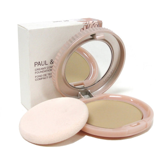 Paul And Joe Creamy Compact Foundation, #01, Ivoire, 1 Each By Paul And Joe Beaute