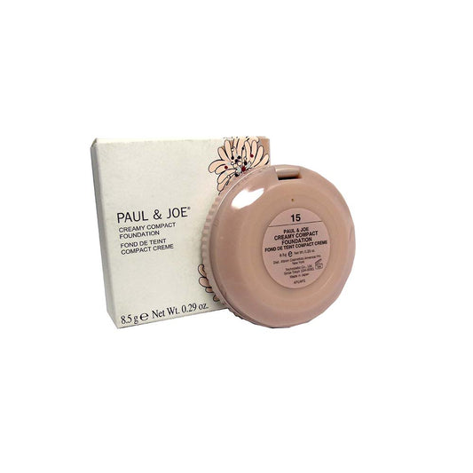 Paul And Joe Creamy Compact Foundation, #15, Sable, 1 Each, By Paul And Joe Beaute