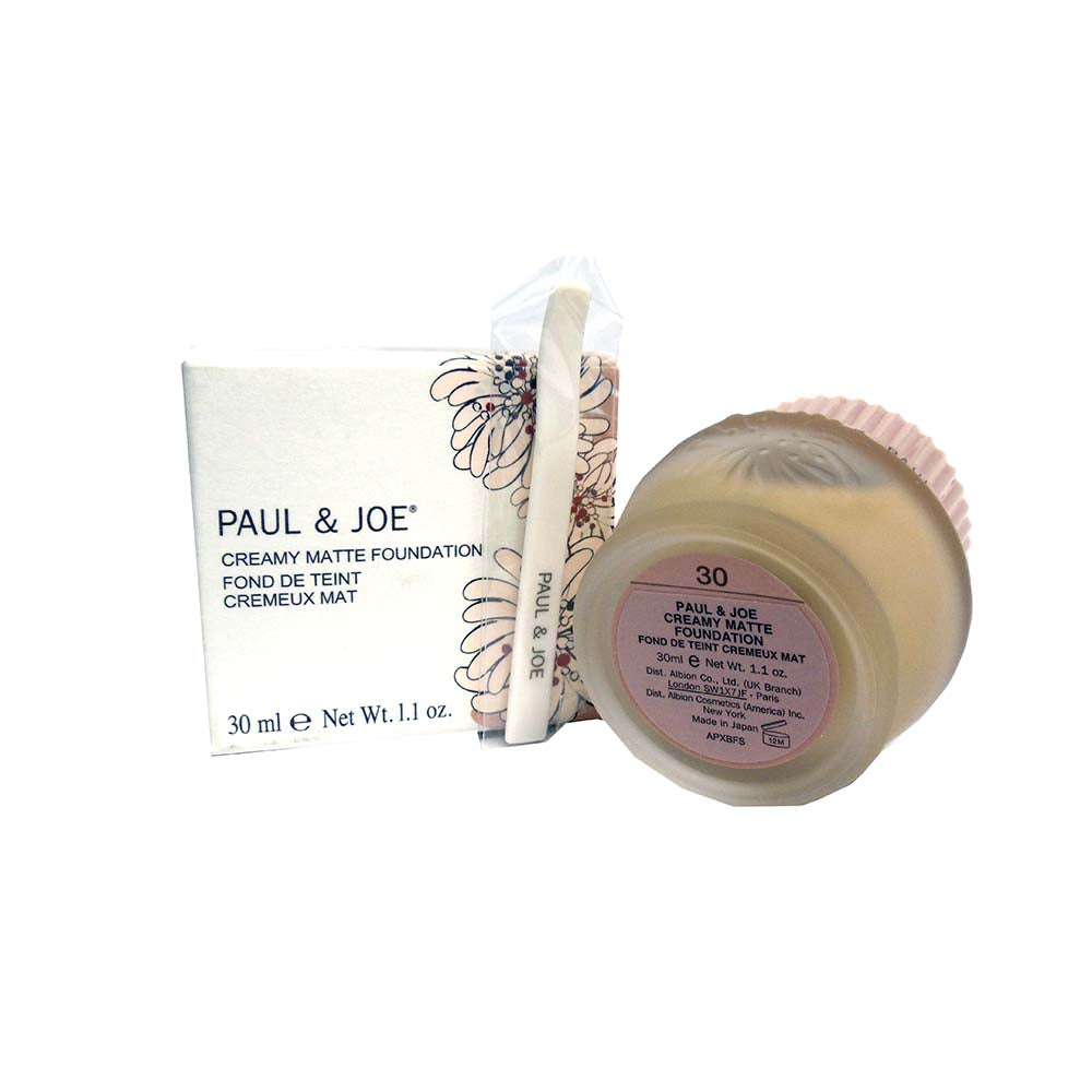 Paul And Joe Creamy Matte Foundation, #30, 1 Each, By Paul And Joe Beaute