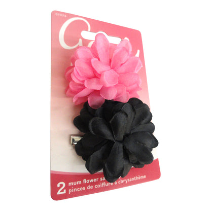 Goody Mum Flower Clips, Assorted Colors, 2 Ct., 1 Card Each, By Sanford