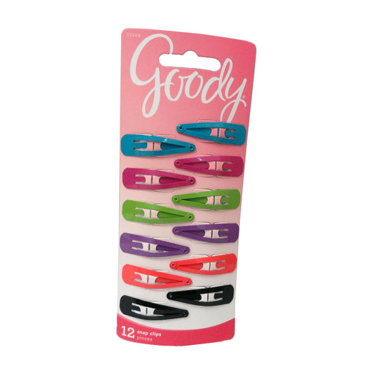 Goody Glam Girls Snap Clips, 12 Ct., 1 Pack Each, By Sanford